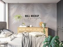 Wall mockup - Wallpaper mockup Product Image 4