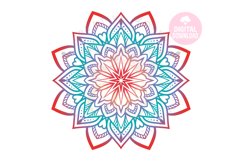 Mandala svg | Mandala | Ombre svg | Boho svg Product Image 1