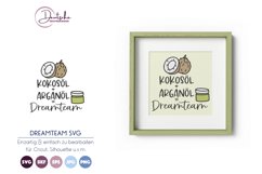 Kokosöl und Arganöl SVG | Dream Team SVG Product Image 1