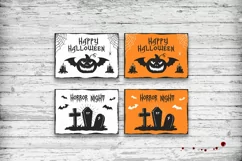 Halloween. 20 Greeting Cards - Free Design of The Week Product Image 8