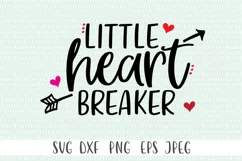 Valentine's Day SVG - Little Heart Breaker Product Image 2