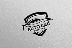 Auto Car Logo for Sport Cars, Rent, wash or Mechanic Product Image 5