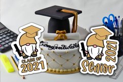 Gnome Graduation 2021 Stickers- Graduation 2021 Gnomes Product Image 2
