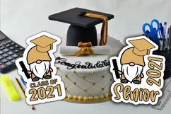 Gnome Graduation 2021 Stickers- Graduation 2021 Gnomes Product Image 2