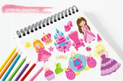 Fairytale Princess  graphics and illustrations - Free Design of The Week Product Image 3
