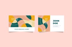 Double-Sided Business Card Template Product Image 1