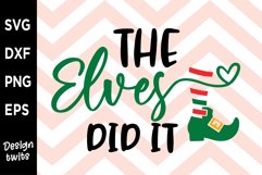 The Elves did it SVG Product Image 1