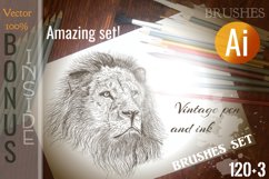 Bundle of brushes for illustrator Product Image 1