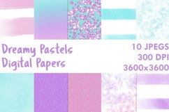 Dreamy Pastels Digital Papers Product Image 1