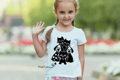 Cats and Dogs design! SVG / PNG / DXF / EPS files Product Image 2