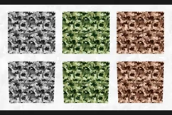 Military Camouflage Foil Skinny Tumbler Sublimation Designs Product Image 3