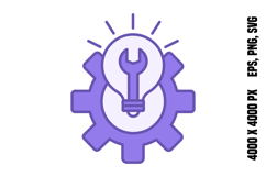Purple Invention Icon Product Image 1