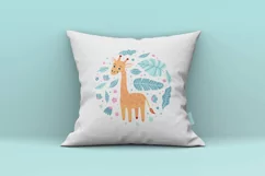 Cute giraffe PNG sublimation design for kids t shirt Product Image 2