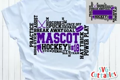 Hockey SVG | Hockey Word Art | Shirt Design Product Image 1