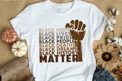 Black Lives Matter SVG PNG EPS DXF for Cutting and Printing Product Image 7