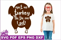 Thanksgiving Turkey Day SVG DXF EPS PNG File for cricut or silhouette Product Image 1