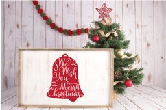 We Wish You A Merry Christmas SVG File - Christmas SVG File Product Image 3