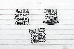 Cookies For Santa SVG Milk &amp; Carrots For The Reindeer Bundle Product Image 3