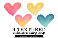 4 Textured Backgrounds - Sublimation Background Product Image 1