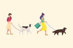 People Walking the Dog Product Image 1