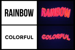 Rainbow - Colorful Photoshop Text Effect Product Image 2