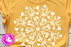 Mandala flowers svg Floral mandalas png clipart Shirt Pillow Product Image 2
