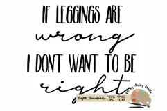 leggings quote svg Funny mom svg funny workout shirt svg Product Image 3