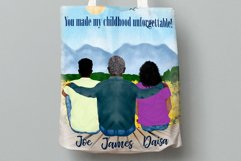 Father and children,Fathers day clipart, Best Dad clipart Product Image 6