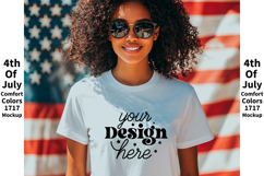 4th of July Comfort Colors Mockup Product Image 1