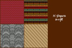 Boho Tribal Digital Papers, Southwestern, Ethnic Designs Product Image 4