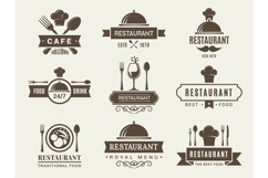 Logotypes and badges for restaurant Product Image 1