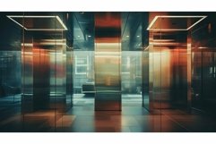 ethereal blurred elevator interior Product Image 1