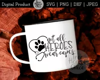 Vet Tech Heroes, Veterinarian Hero, Pet Love SVG JPEG PNG Product Image 2