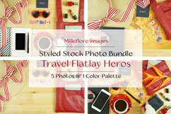 Travel Flatlay Branding Blog Hero Headers 6 Styled Photos Product Image 1