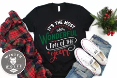 It's the most wonderful time of the year SVG EPS DXF PNG Product Image 2