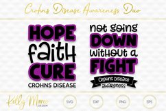 Crohns Disease Awareness SVG Duo Product Image 1
