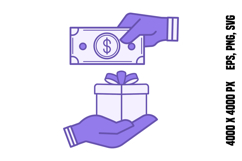 Colored Purchase Icon Product Image 1