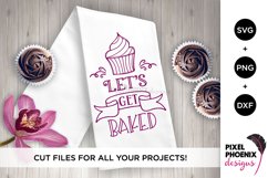 Let&#039;s get baked - Kitchen SVG Product Image 1