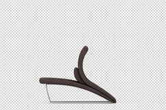 Isometric Arm Chair 3D isolated render Product Image 1