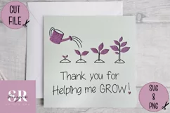 Thank you teacher card | Paper cutting | teacher card SVG Product Image 3
