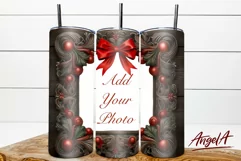 Photo frame tumbler / christmas tumbler sublimation Product Image 2