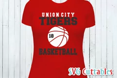 Basketball SVG | Basketball Template 001 | Shirt Design Product Image 3