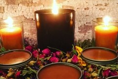 200 AROMATHERAPY OIL, CANDLES, PHOTOSHOP BACKGROUND BACKDROP Product Image 18