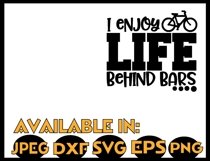 Biking SVG DXF JPEG Silhouette Cameo Cricut Cycling Bars Product Image 3