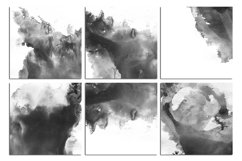 Black Watercolor Backgrounds Product Image 2