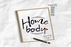 Home Body Svg, Stay Home Svg, Introvert Svg, Mom Life Svg Product Image 1