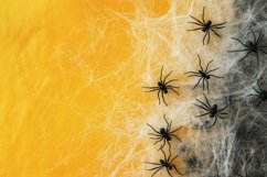 Halloween Spider Background, Halloween Flat Lay Background Product Image 1
