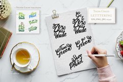 Save the Planet lettering logo, reuse recycled icons signs Product Image 4