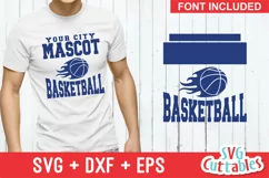 Basketball SVG | Basketball Template 0010 | Shirt Design Product Image 1