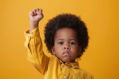 Little Afro Girl Background Wallpaper Product Image 1